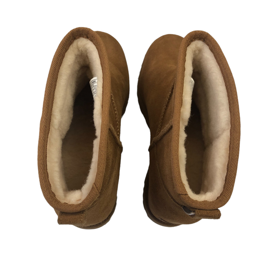 UGG Classic Femme Mini Wedge Bootie Chestnut Brown Boots Women's US Size 12 - Picture 9 of 12